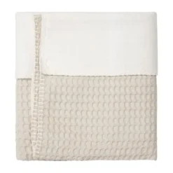 Koeka Wiegdeken Cotton Fleece Wafel Amsterdam Sand><noscript><img width=
