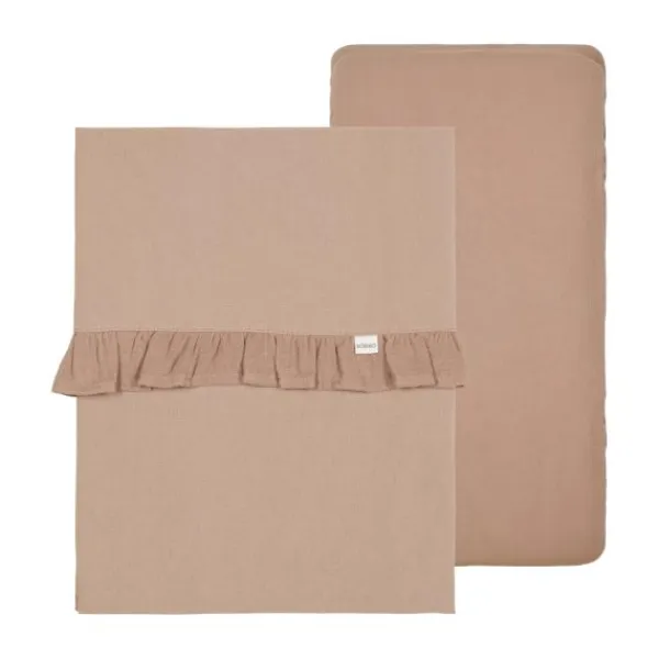 Koeka Wiegdeken Teddy Faro Caffe 75 x 100 cm> Wiegdekens