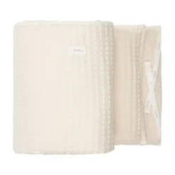 Koeka Wiegdeken Wafel/Teddy Oslo Sand/Pebble><noscript><img width=