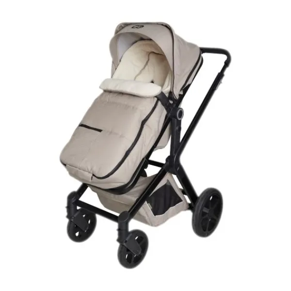 Koelstra Footmuff NEXT Taupe> Accessoires Kinderwagens|Accessoires Tweeling/Duo