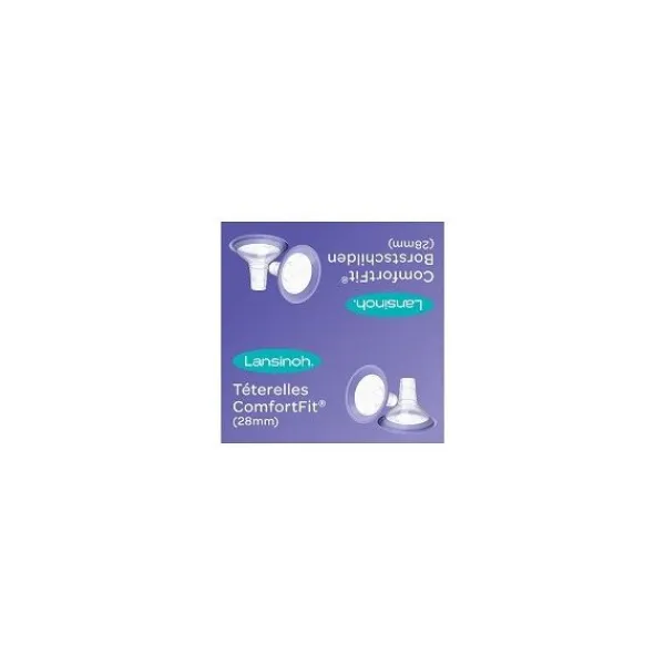 Lansinoh Borstschilden Comfort Fit 21mm 2st.> Borstkolf Accessoires