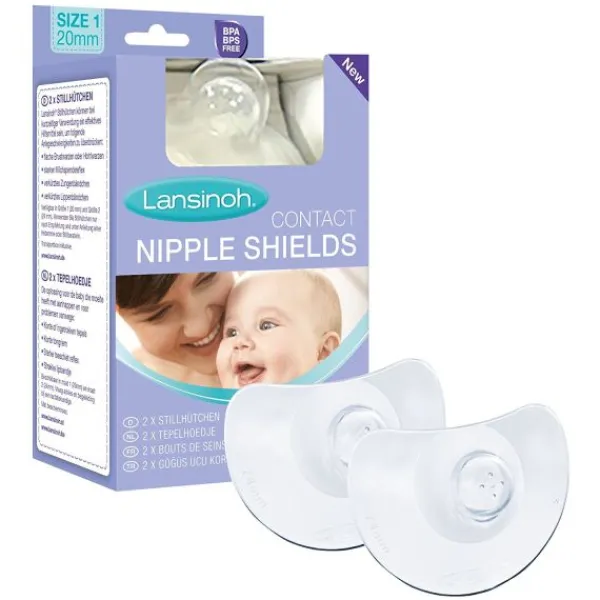 Lansinoh Tepelbeschermer 20mm Incl.Doosje> Borst Verzorging