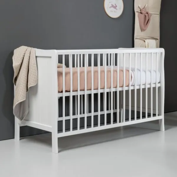 Europe Baby Ledikant 60-120 Sarah II Mat Wit> Complete Babykamers|Ladekasten