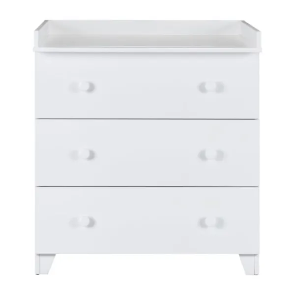 Europe Baby Ledikant 60-120 Sarah II Mat Wit> Complete Babykamers|Ladekasten