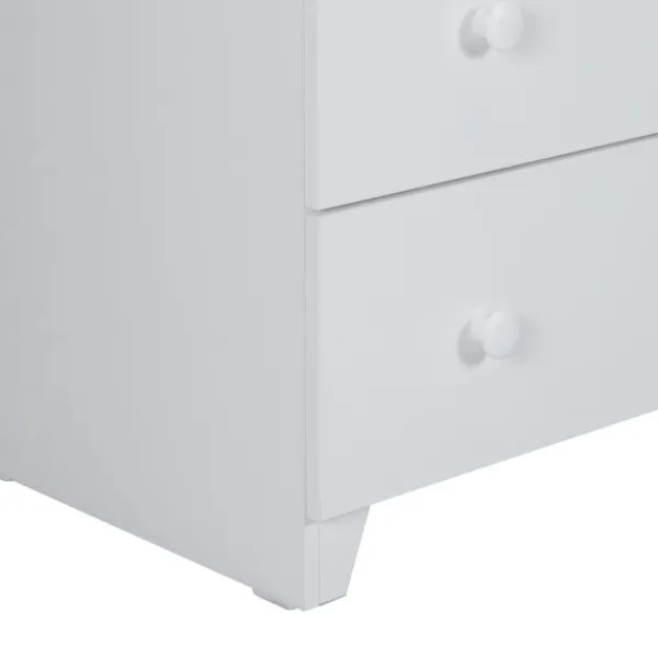 Europe Baby Ledikant 60-120 Sarah II Mat Wit> Complete Babykamers|Ladekasten