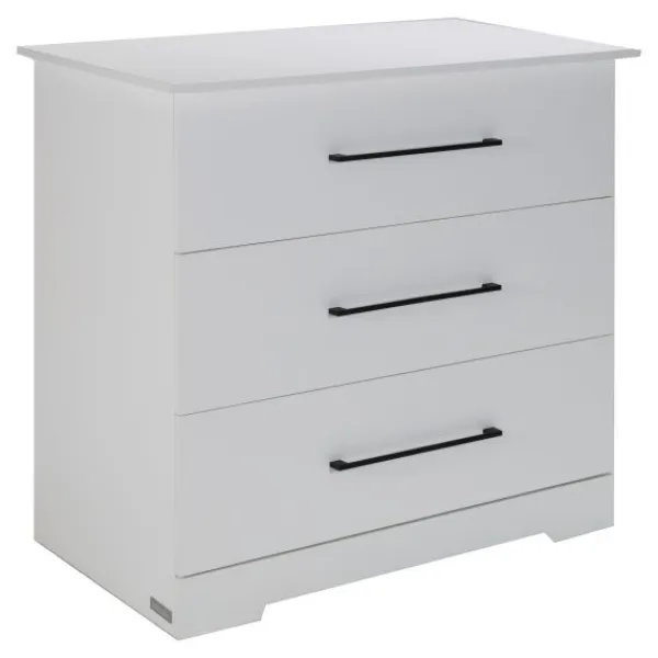 Ledikant 60 x 120 - Commode 3 Laden - Hanglegkast Jewel> Complete Babykamers|Ladekasten