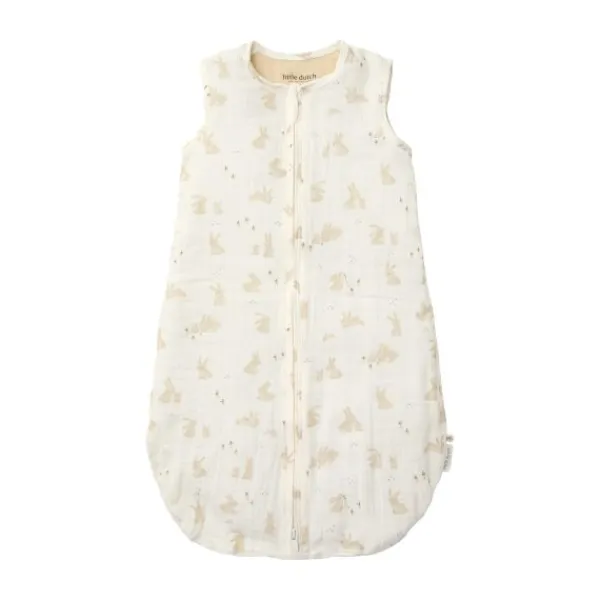 Little Dutch Baby Bunny Slaapzak Zomer - 70 cm - Muslin> 4-Seizoenen Slaapzakken