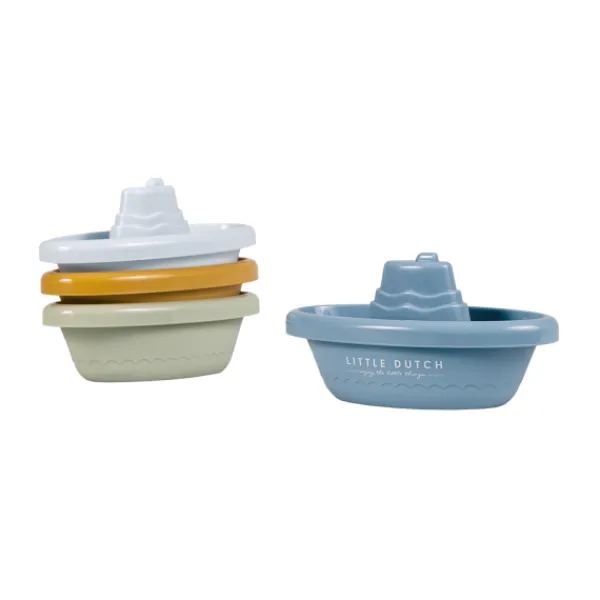 Little Dutch Bad Bootjes Blauw> Badspeelgoed