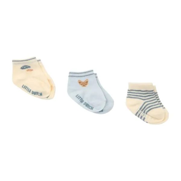 Little Dutch Forest Friends Sokken - Set Van 3 - Maat 44/56 - Multi> Sokjes