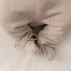 Little Dutch Gebreid Boxpakje - Soft Beige Melange><noscript><img width=
