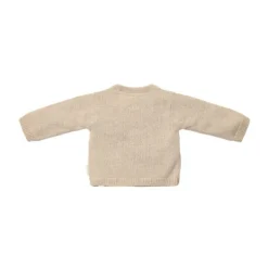 Little Dutch Gebreid Overslag Vestje - Maat 44 - Soft Beige Melee><noscript><img width=