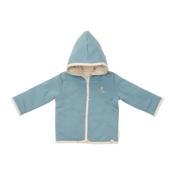 Little Dutch Jasje Omkeerbaar - Maat 50 - Stone Blue> Jasjes