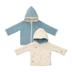 Little Dutch Jasje Omkeerbaar - Maat 50 - Stone Blue><noscript><img width=
