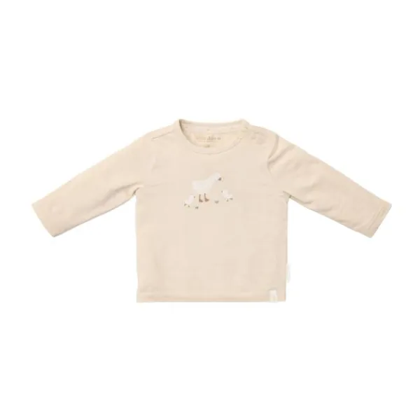 Little Dutch Lange Mouw T-Shirt - Maat 50 - Sand> Shirtjes
