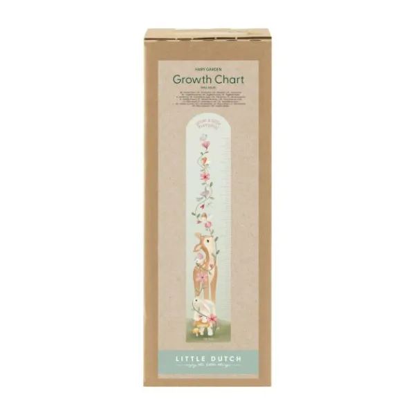 Little Dutch Muursticker Groeimeter Fairy Garden 27,5 x 142 cm> Wand Decoratie
