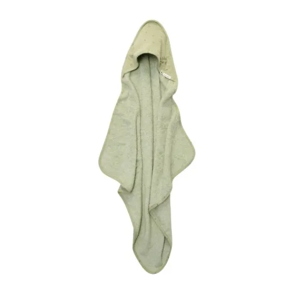 Little Dutch Pure Badcape - 75 x 75 cm - Sage> Badcapes