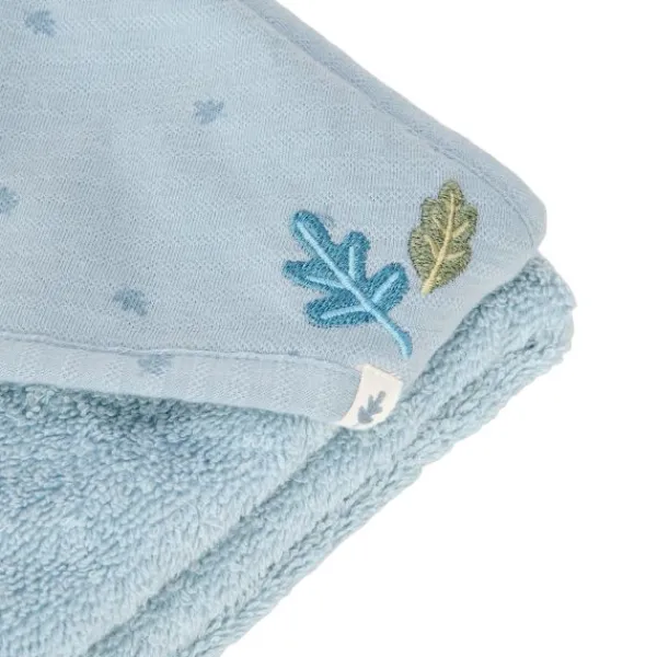 Little Dutch Pure Badcape - 75 x 75 cm - Sage> Badcapes