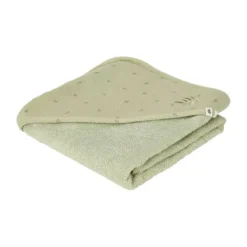 Little Dutch Pure Badcape - 75 x 75 cm - Sage><noscript><img width=