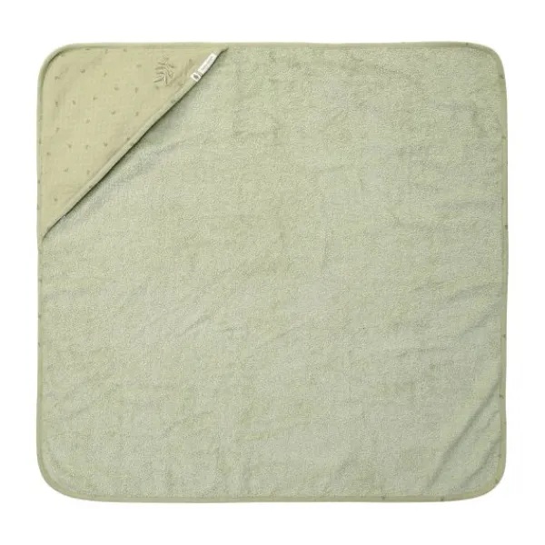 Little Dutch Pure Badcape - 75 x 75 cm - Sage> Badcapes