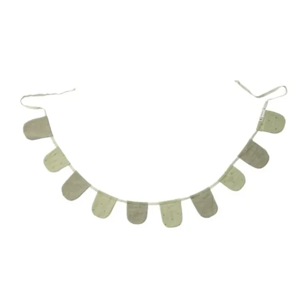 Little Dutch Pure Slinger Met Vlaggetjes - Soft Beige> Geboorte Decoratie