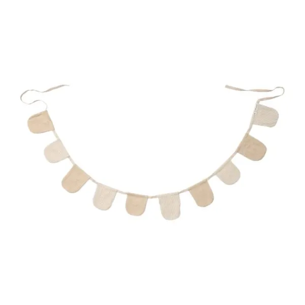 Little Dutch Pure Slinger Met Vlaggetjes - Soft Beige> Geboorte Decoratie