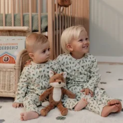 Little Dutch Pyjama Twee-Delig - Forest Leaves - 74/80><noscript><img width=
