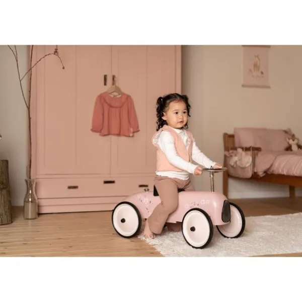 Little Dutch Retro Loopauto - Roze> Loopauto's