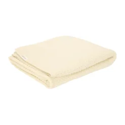 Little Dutch Wiegdeken Gebreid Pure Soft White 70 x 100 cm> Accessoires Wiegen|Wiegdekens