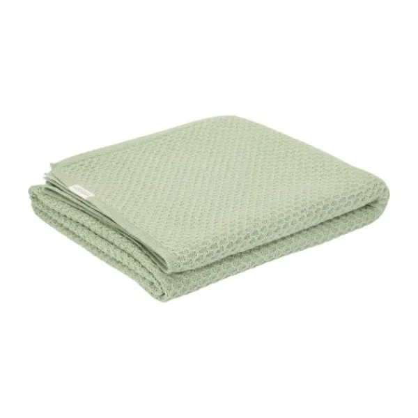Little Dutch Wiegdeken Gebreid Pure Sage 70 x 100 cm> Accessoires Wiegen|Wiegdekens