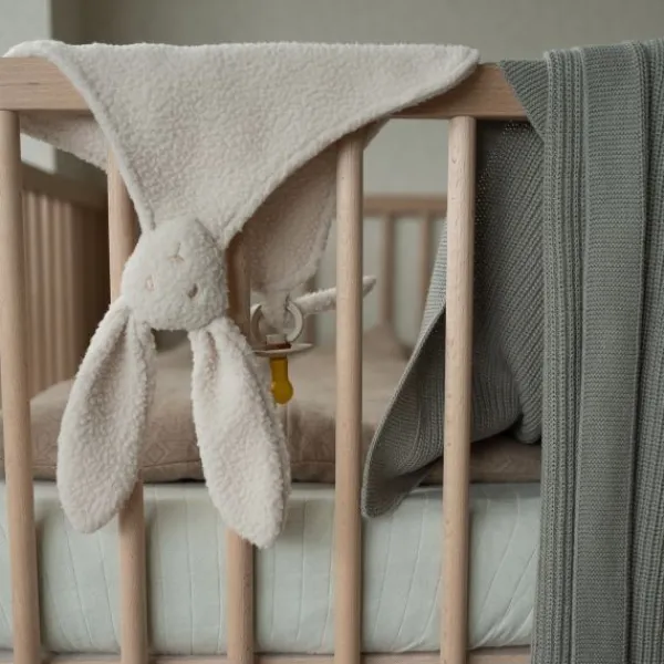 Lodger Bunny Teddy Fleece Beige> Knuffeldoekjes