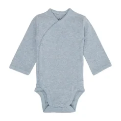 Lodger Melange Romper Lange Mouwen - Maat 50 - Blue Fogg><noscript><img width=