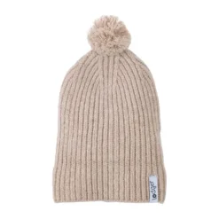 Lodger Muts Merino Wool Beige 0-3M> Mutsjes