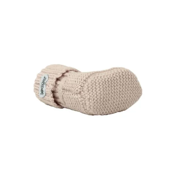 Lodger Slipper Knit Birch 0-6mnd 0-6 maanden> Slofjes