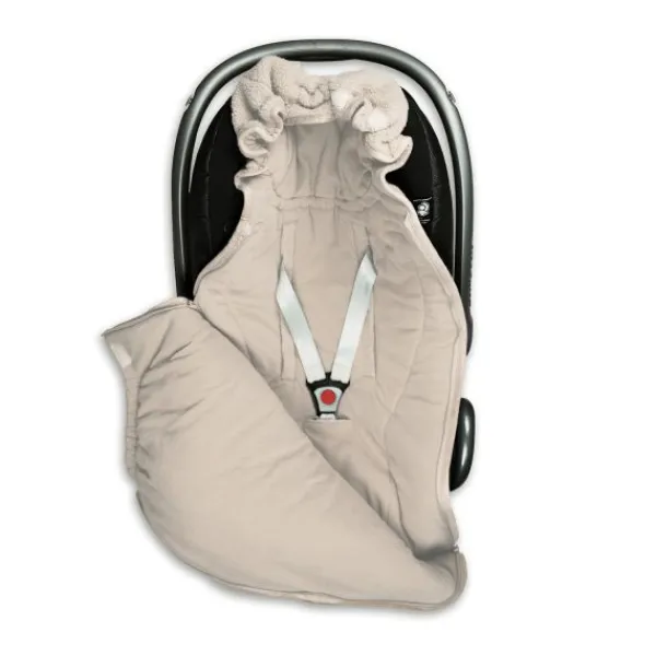 Lodger Wikkeldeken Teddy Fleece Birch> Accessoires Buggy's|Voetenzak Voor Buggy's