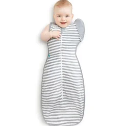 Love To Dream SwaddleUp Stage 2 Grey Medium 1.0 TOG> 4-Seizoenen Slaapzakken