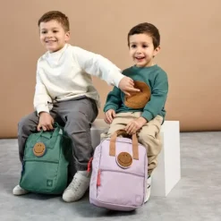 Lässig Little Gang Mini Backpack Square - Dark Green><noscript><img width=