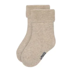 Lässig Terry Socks GOTS - 3-pack - Brown/Beige - maat 15 -18><noscript><img width=