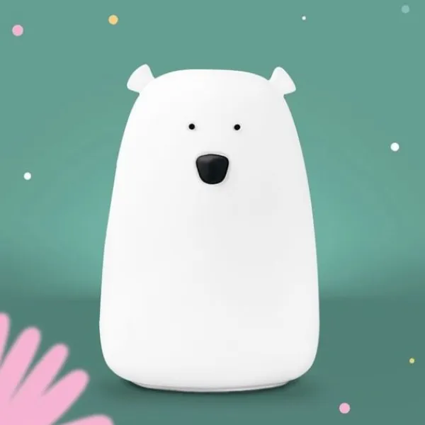 Mary's Led Lamp Bear Large - Pink> Nachtlampen