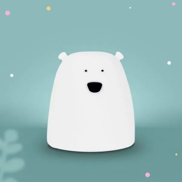 Mary's Led Lamp Bear Small - White> Nachtlampen