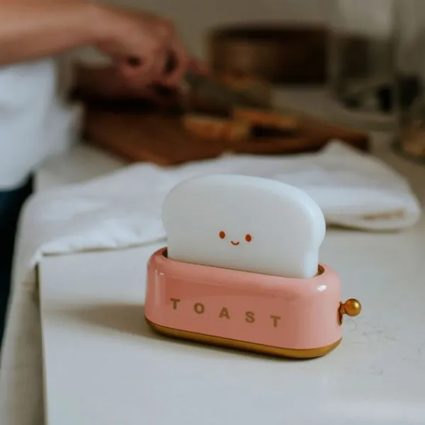 Mary's Led Lamp Toaster - Yellow> Nachtlampen