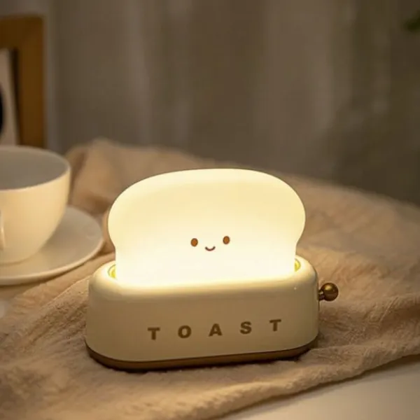 Mary's Led Lamp Toaster - Yellow> Nachtlampen