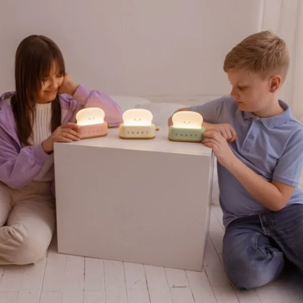 Mary's Led Lamp Toaster - Yellow> Nachtlampen