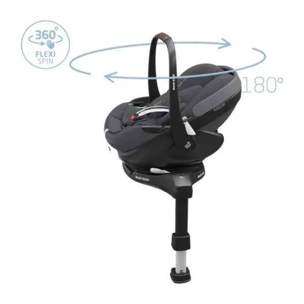 Maxi-Cosi Autostoel Pebble 360 Pro2 Twillic Green> Autostoel Groep 0/1 (0-18Kg)|Autostoel Groep 0+ (0-13Kg)