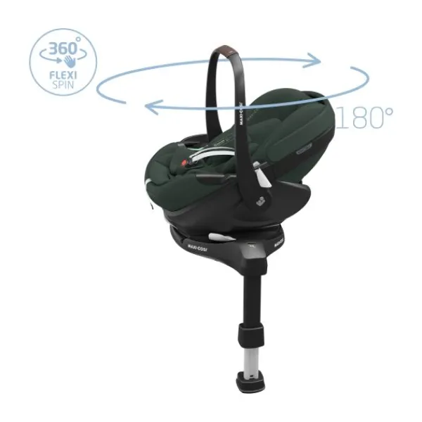 Maxi-Cosi Autostoel Pebble 360 Pro2 Twillic Green> Autostoel Groep 0/1 (0-18Kg)|Autostoel Groep 0+ (0-13Kg)