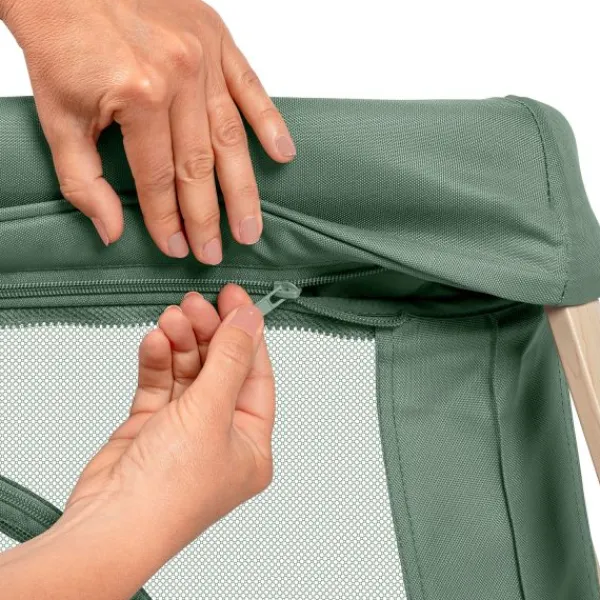 Maxi-Cosi Calao Reisbedje/Box - Light Beyond Grey Eco> Inklapbare Reis Boxen|Inklapbare Reis Boxen