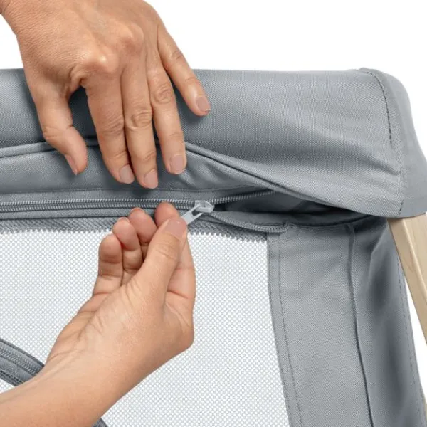 Maxi-Cosi Calao Reisbedje/Box - Light Beyond Grey Eco> Inklapbare Reis Boxen|Inklapbare Reis Boxen