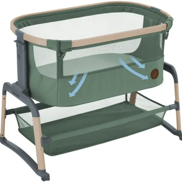 Maxi-Cosi Co-Sleeper Iora Air Beyond Green> Co-Sleepers|Schommelwiegen