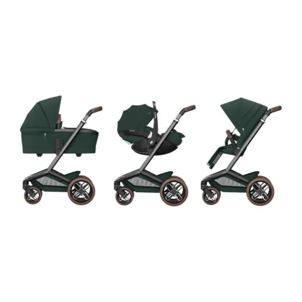 Maxi-Cosi Fame Kinderwagen 2-in-1 - Twillic Truffle> Wandelwagens|Complete Kinderwagens