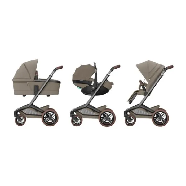 Maxi-Cosi Fame Kinderwagen 2-in-1 - Twillic Truffle> Wandelwagens|Complete Kinderwagens