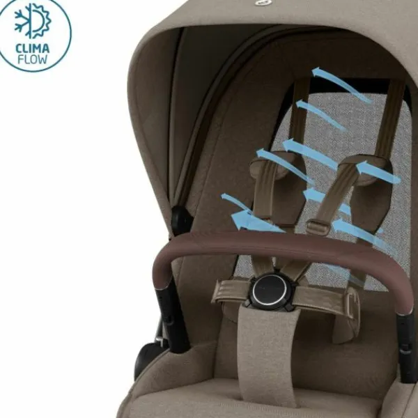 Maxi-Cosi Fame Kinderwagen 2-in-1 - Twillic Truffle> Wandelwagens|Complete Kinderwagens